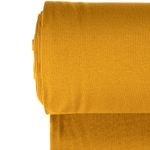 Puño de canalé fino liso Mostaza