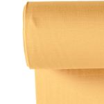 Puño de Canalé Fino Liso Mostaza