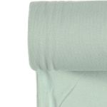 Puño canalé fino liso en menta