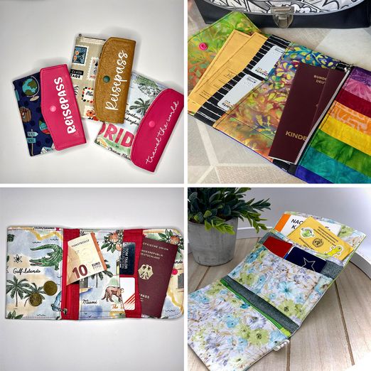 Passhülle - Travelino - Schnittmuster eBook