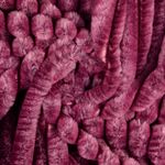 Pele sintética - riscas batik amora