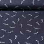 Jeans - Stretch Federn Dunkelblau