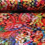 Jersey romanite - Pois colorés Multicolore