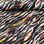 Viscose - Twill Zèbre Diagonal Gris acier