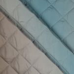 Tissu matelassé pour veste - Impression numérique Dégradé de couleurs Sable Bleu-1