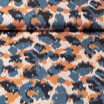 Viskose - Lurex Leo Ecru Navy