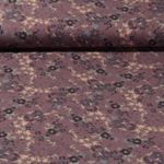 Popeline de viscose - Impression numérique Stretch Magie florale Rosier