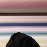 Softshell - Digitaldruck Aquarellstreifen Blau