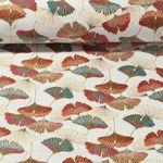 Gobelin - Jacquard Shalimar Ginkgo Grau