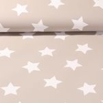 Regenjackenstoff - Wasserabweisend Sterne Sand