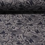 Sweat - Sports de ballon Mélange anthracite Gratté