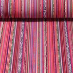 Canvas Jacquard - Mexiko Fuchsia