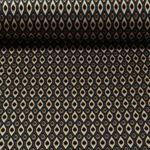 Romanit Jersey - Rauten Indigoblau