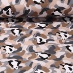 Sweat soft - Panda Camouflage Gris Gratté-0