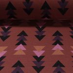 Bio Jersey - Hamburger Liebe Jacquard Queens United Fast Forward Braun