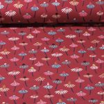 Bio Sweat - Hamburger Liebe Digitale Print Queens United Madeliefjes Rood