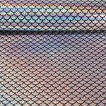 Tissu de carnaval - Sirène Impression sur film Argenté