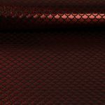 Faschingsstoff - Meerjungfrau Foliendruck Bronze