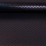 Faschingsstoff - Meerjungfrau Foliendruck Schwarz