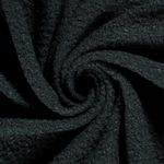 Stof jas - Boucle Uni flessengroen