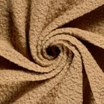 Stof jas - Boucle Uni Beige