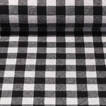 Modestoff - Holzfäller Karo Wollweiß