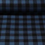 Modestoff - Holzfäller Karo Blau