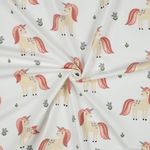 Camisola - Unicórnios Glitter Branco Yarndyed Camisola - Unicórnios Glitter Branco Yarndyed