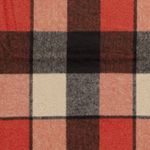 Tissu mode - Carreaux rouges