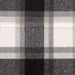 Tissu mode - Carreaux Anthracite