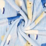 Pile morbido - double face alpaca azzurro chiaro