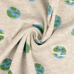 Alpenfleece - Jordglob Grå Melange Grön