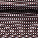 Romanit Jersey - Rauten Blau