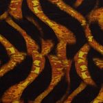 Romanit Jersey - Abstrakt Sort Gul