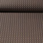 Hosenstoff - Bengaline Stretch Wabenmuster Grau