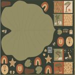 Panel Baumwolle Popeline - Digitaldruck Spieldecke Safari-1