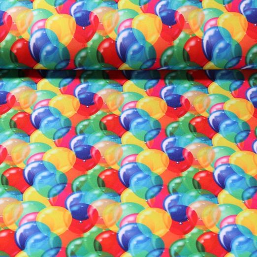 Tissu de carnaval - Ballons gonflables Multicolore