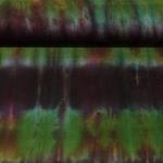 Viskosejersey - Tie Dye Grün