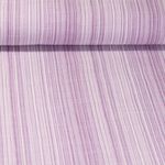 Mousseline de coton - Double gaze Rayures Lavande