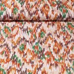 Viskose Popeline - Stretch Abstrakt Braun