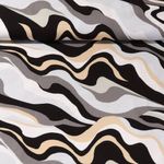 Viskose - Twill Wellen Grau