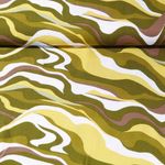 Viskose - Twill Wellen Grün