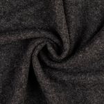 Panno di lana infeltrito - antracite mélange