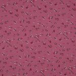 Šifon - Květiny Růžová Růžová