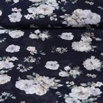 Chiffon - Rosen Navy