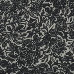 Chiffon - Fiori Nero Ecru Chiffon - Fiori Nero Ecru