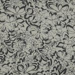 Chiffon - Fiori Ecru Nero Chiffon - Fiori Ecru Nero