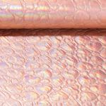 Gesteppter Jackenstoff - Laser Quilt Herzen Bronze