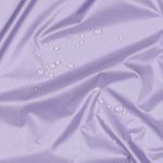Tecido do impermeável - lavanda lisa repelente de água