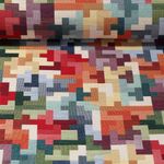 Gobelin - Grafique Tetris Beige Multicolore